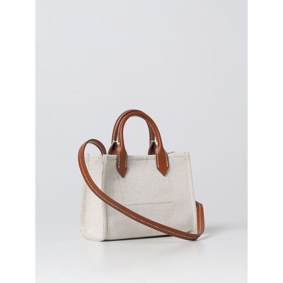 Balmain Mini Bag Woman Beige - Picture 2 of 3